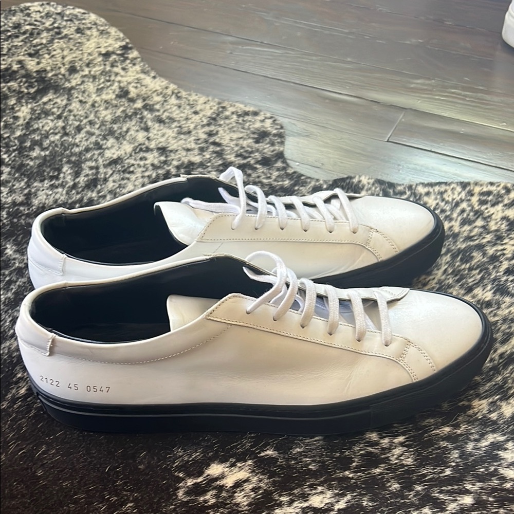 Common Projects - Men's White Leather Sneakers
